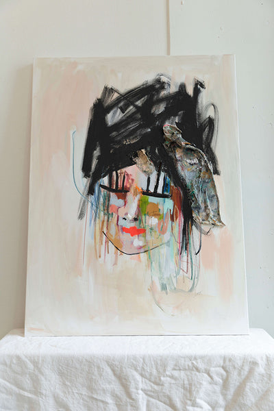 Amy Stone - This Is How We Do 'rag' It Canvas Painting