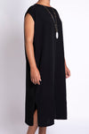 Naomi Volume Dress in Black