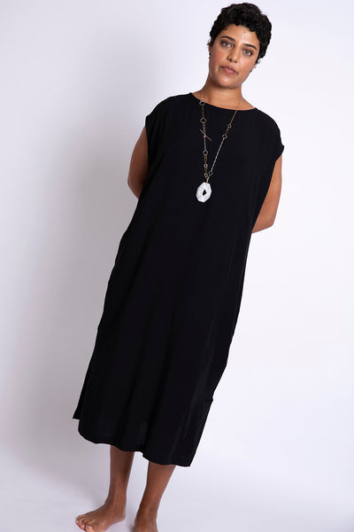 Naomi Volume Dress in Wabi Dots