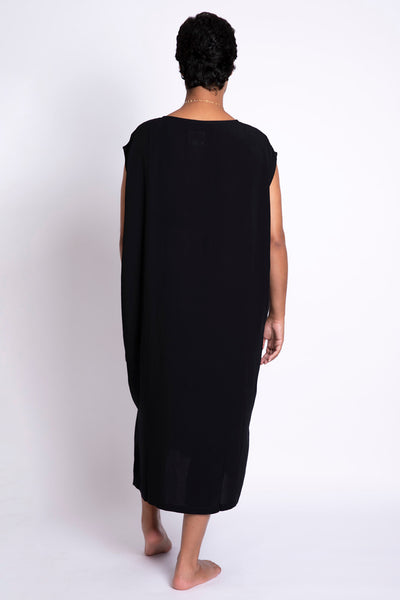 Naomi Volume Dress in Black