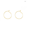 Boma - Aiko Gold Vermeil Hoop Earrings
