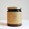 Chill candle by Cura with notes of bergamot and amber handpoured by artisan Nyota