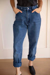 Vintage Blue Lee Denim jeans mindfully sourced for Cura Found in Seattle, Washington