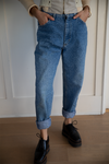 Vintage Lee Denim for Cura Found fall edit light wash made from 100% cotton