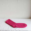 Pair of pink cashmere socks ethically made by Joyride Supply